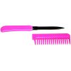 Pink Color Comb Metal Knife