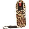 Pepper Shot 1.2% MC 1/2 oz Halo Holster Leopard Black/Orange