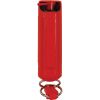 Pepper Shot 1.2% MC 1/2 oz pepper spray hard case belt clip and quick release keychain red