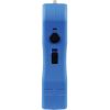 Rechargeable Runt 80,000,000 volt stun gun with flashlight and wrist strap disable pin Blue