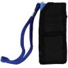 Rechargeable Runt 80,000,000 volt stun gun with flashlight and wrist strap disable pin Blue