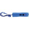 Rechargeable Runt 80,000,000 volt stun gun with flashlight and wrist strap disable pin Blue