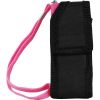 Rechargeable Runt 80,000,000 volt stun gun with flashlight and wrist strap disable pin Pink