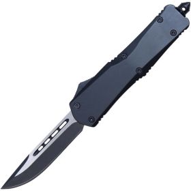 OTF(Out The Front) automatic heavy duty knife single edge blade