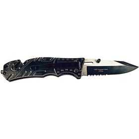 Folding Tactical Survival Pocket Knife Assisted Open with Two Tone Blade