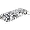 80,000,000 volt MultiGuard Stun Gun Alarm and Flashlight with Built in Charger Zebra