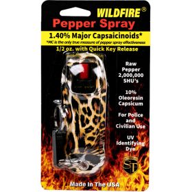 WildFire 1.4% MC 1/2 oz Halo Holster Leopard Black/Orange