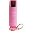 Wildfire 1.4% MC 1/2 oz pepper spray hard case with quick release keychain pink