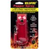 Wildfire 1.4% MC 1/2 oz pepper spray leatherette holster and quick release keychain red